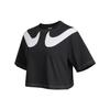 (WMNS) AS W Nike Sportswear SWSH GX MOD CROP SS T Черный Женская DD5591-010