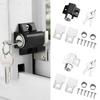 Fixed Buckle Window Lock Guard Lock Push-pull Door and Window Door Lock Push-pull Window Limiter