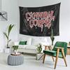 Cannibal Corpse Металлическая Скейтборд Гобелен Декор Искусство Эстетичные Гобелены для Гостиной Спальни Домашняя Стена Ткань Настенный Подвес
