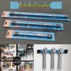 Magnetic Tool Rack for Wall: Auto Repair, Hanging Strip, Suction Storage, Magnet Strip, Knife Holder.
