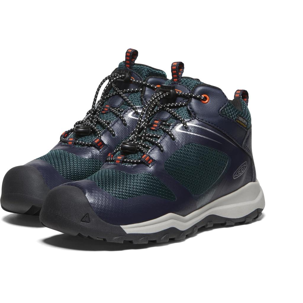 Детские кроссовки WANDURO MID WP SKY MOSS см [Keen] CAPTAIN/SEA 18.0