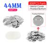 32-75mm Badge Button Mold Interchangeable Die for Button Maker Round/Heart Shaped Mold Badge Pins Parts Supplies for DIY Making