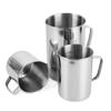 New Stainless Steel Laboratory Beaker Large Capacity Scale Graduation Measuring Cups 1000ml 500ml Graduated Beakers Kitchen Tool