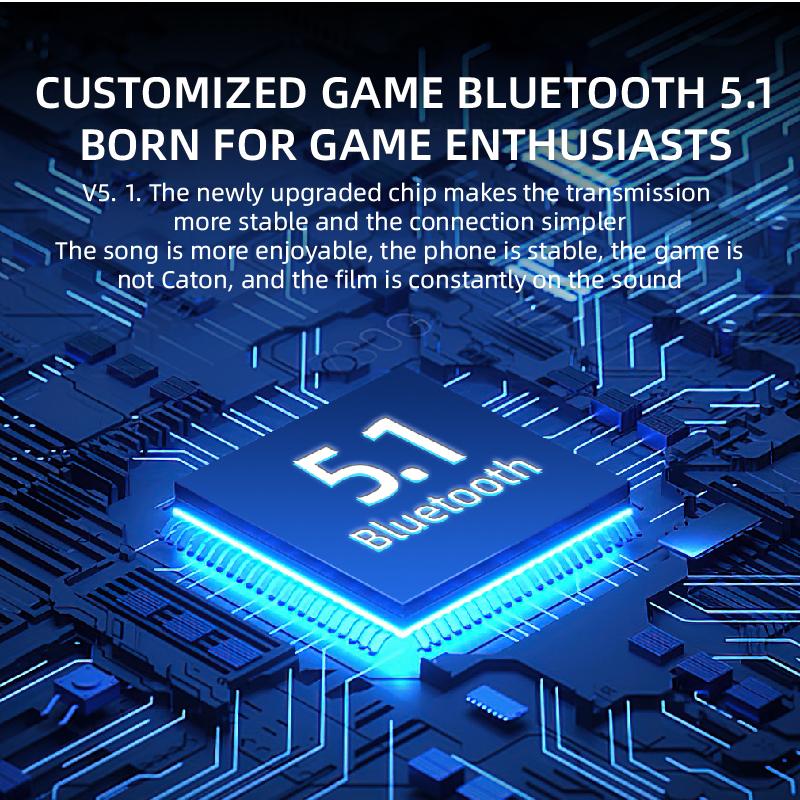 НОВЫЕ Bluetooth-наушники, беспроводные наушники Tws, стереогарнитура, бас-музыка, водонепроницаемые спортивные шумовые HD-микрофон для смартфона
