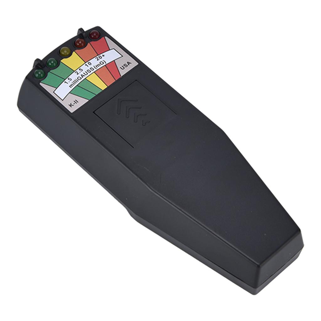 EMF Detector Colored LED Light Sensitive EMF Magnetic Field Radiation Tester Home Appliance