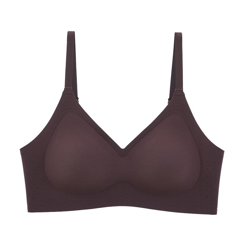 Women S Push Up Bra Thick Fixed Cup Seamless No Underwire For Small Bust