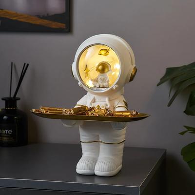 Новый креативный поднос для хранения статуэток астронавтов, скандинавский домашний декор, настольное хранилище, фигурка астронавта, декор для гостиной, хранилище ключей