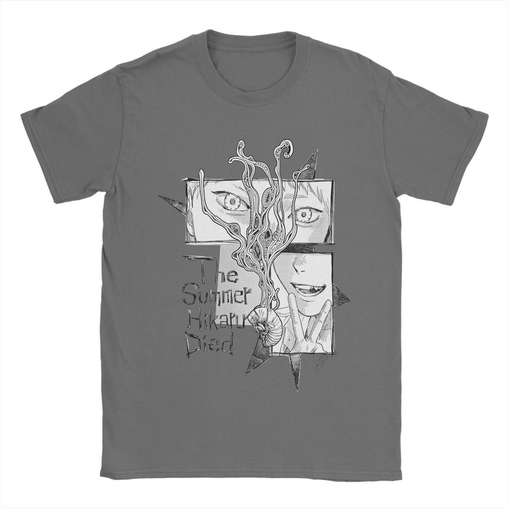 Футболка Summer Hikaru Died для мужчин, хипстерская, хлопковая, с круглым воротником, коротким рукавом. Идеальный подарок.