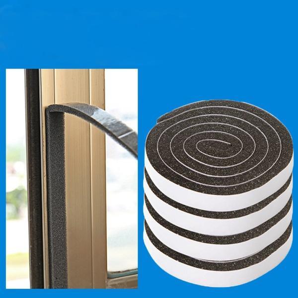 4 шт. уплотнительные ленты, уплотнители для окон и дверей, зазоры, прикрепленные к пыли, ветру, шуму, ветрозащитный, противошумный