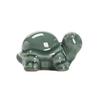 Turtle Ornament Ceramic Turtle Tea Pet Figurine Smooth Touch Turtle Statue for Home Office Party Decoration