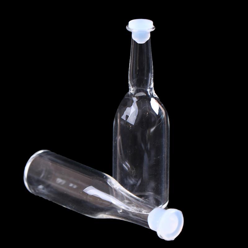 3шт 1: 12 Кукольный домик Миниатюра Стеклянная Бутылка Кухня Гостиная Аксессуары