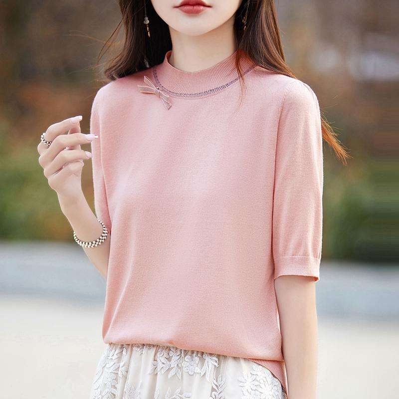 Летняя рубашка для женщин - 50% шелковая смесь Mulberry | Не мнется и защищает от ультрафиолета | Роскошный легкий топ