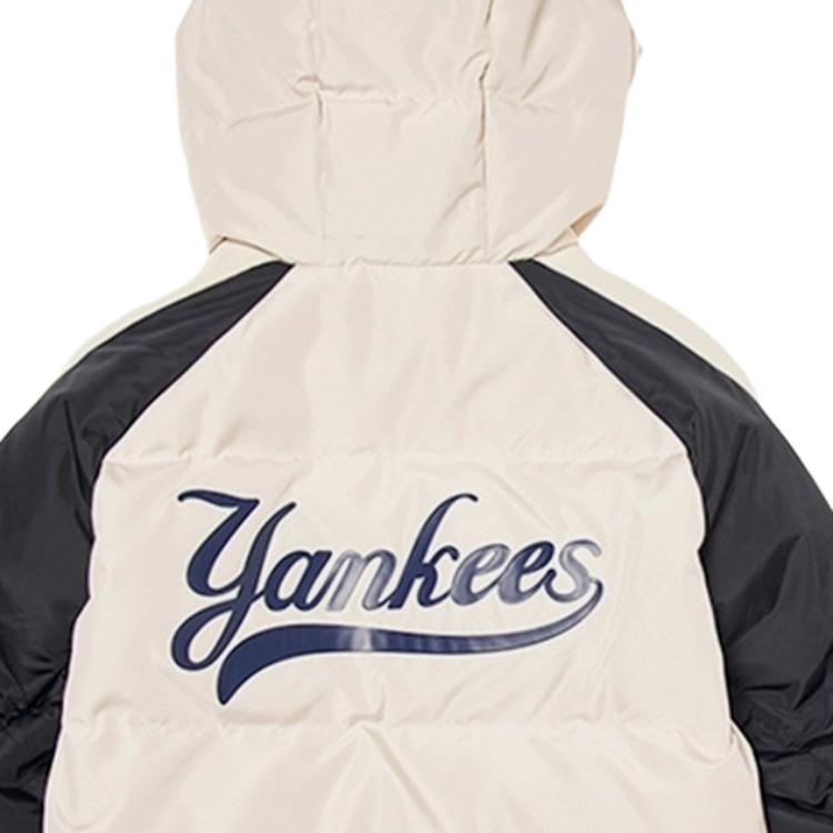 MLB Унисекс пуховик Varsity New York Yankees Темно-кремовый 3ADJV0246-50CRD