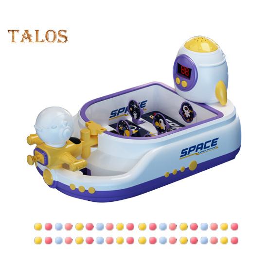 Детский настольный пинбол с табло для подсчета очков, космическая станция, портативная обучающая настольная игра для мальчиков и девочек, интерактивный рабочий стол для родителей и детей