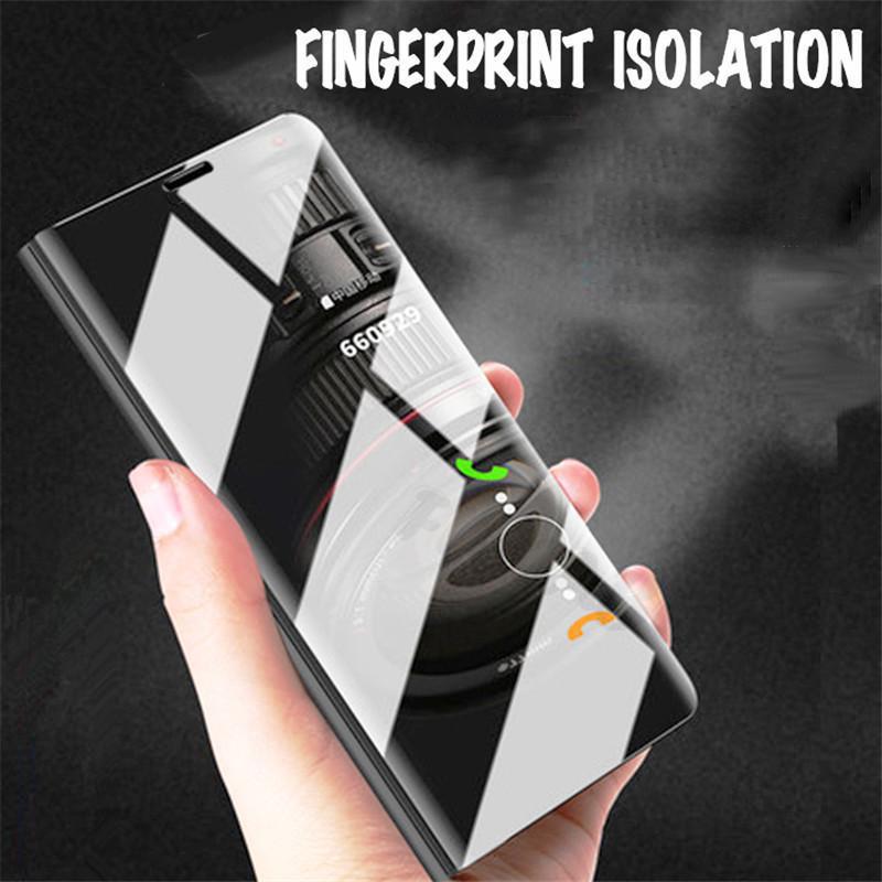 Чехол на телефон с зеркальной крышкой