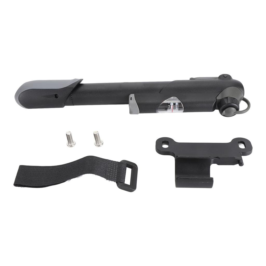 Портативный велосипедный насос, нейлоновый выдвижной, крепление на раму велосипеда, компактный насос для шин для шоссейных горных велосипедов