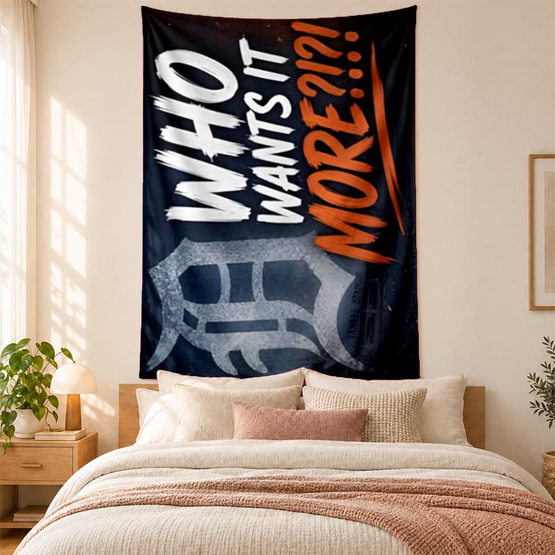 Detroit Tigers Tapestry highquality for decorating living room bedroom dorm walls ideal as bedroom wallart orholiday gift