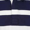 Lazy Jacks Mens Striped Long-Sleeved Rugby Polo Shirt
