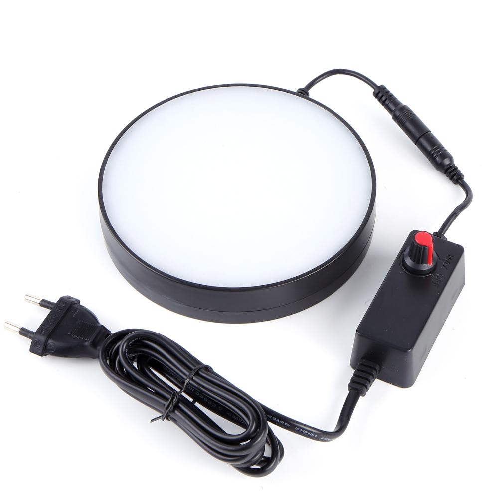 Bottom Bright Ring Light LED Light Adjustable Brightness LED Ring Bottom Light Source for Stereo Digital Or Binocular Microscope
