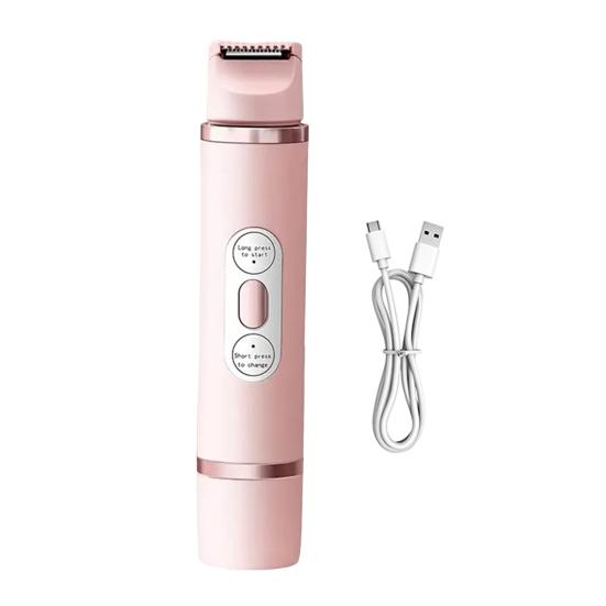 Women Electric Shaver USB Rechargeable Waterproof Portable Travel Face Body Bikini Area Arm Leg Hair Removal Razor Epilator Trimmer