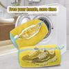 Portable Shoe Washing Bag Zipper Closure Anti-deform Reusable Anti-Tear Shoe Laundry Bag Home Supplies