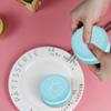 Taba Squishy Biscuits,Silicone Stress Pressure Relief Squishy Toys Mochi Taba Squishy Simulated Cookies Fidget Toy Pinching Toy
