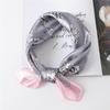 60cm Women'S New Versatile Simulated Silk Neck Protection Sunscreen Small Square Scarf Professional Scarf Headscarf
