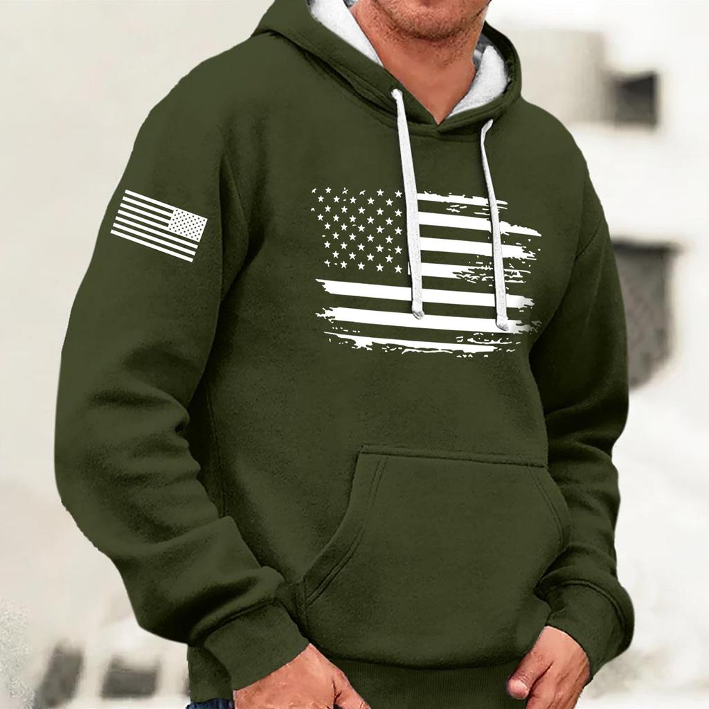 Мужская винтажная толстовка с длинным рукавом на Хэллоуин, толстовка с капюшоном и принтом, топ