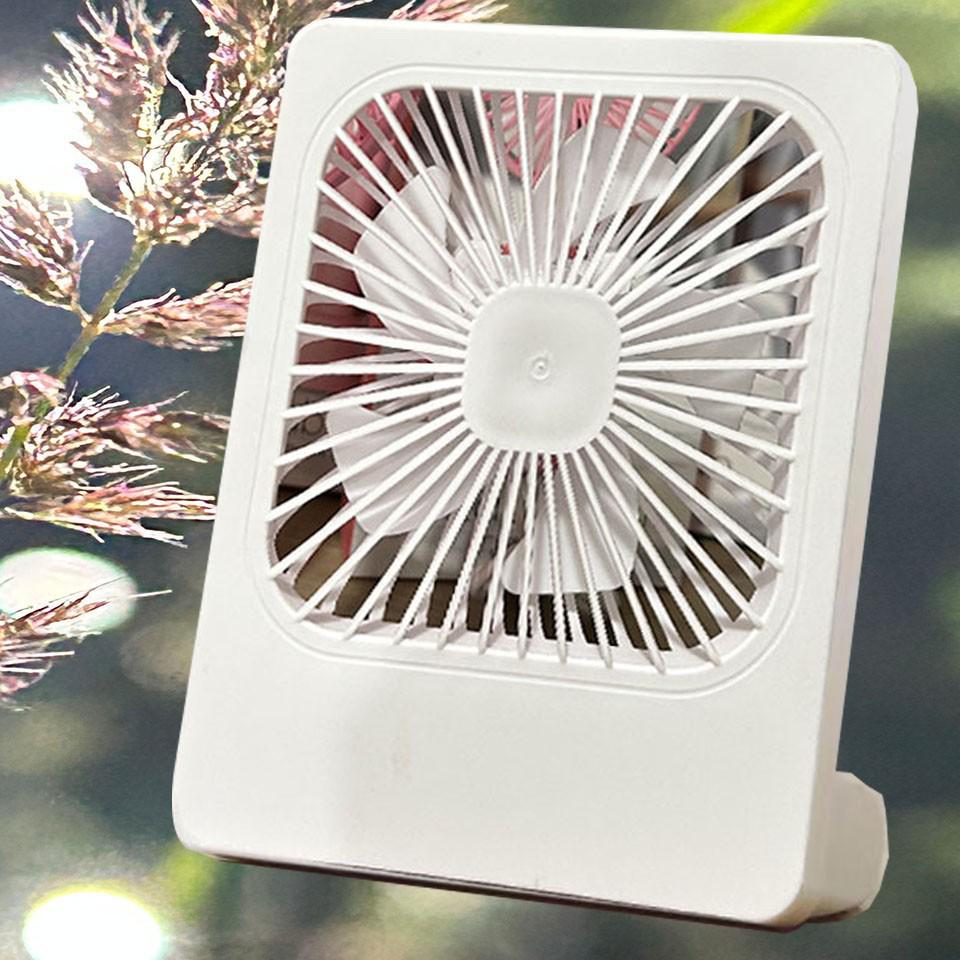 USB-C Mini Desktop Fan: Silent, Portable, Personal Cooling Solution