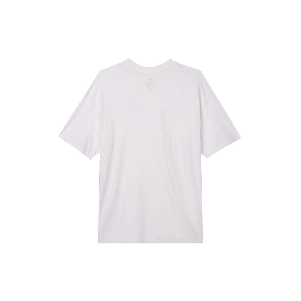 Nike Sportswear Solid Crew Neck Pullover Casual Short Sleeve T-Shirt Men Tops White FQ3763-100