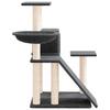 Scratching Post with Sisal Scratching Posts Dark Grey 82 cm