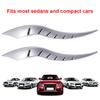 1 Pair Car Roof Dragon Horn Modification Fantasy Creative Auto Roof Ornament Dragon Horn Shaped Car Exterior Decoration