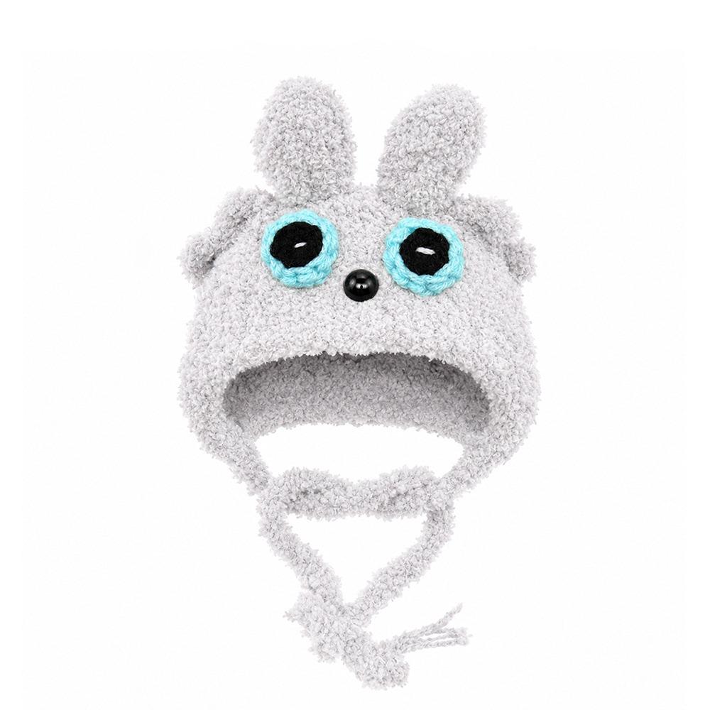 Adjustable Ties Guinea Pig Costume Hat Sunflower Hamster Knitted Hat Pet Gathering