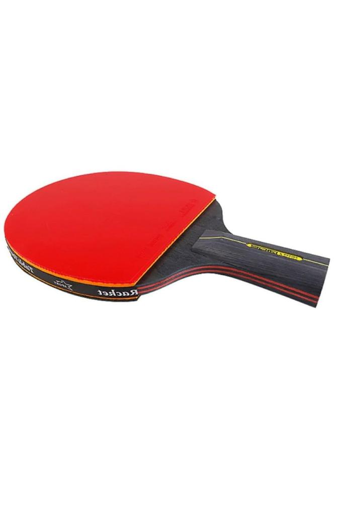 Table Tennis Racket Set Short with Storage and Lightweight Wooden Ping Pong Bag (2 Rackets) Bag, Balls, [Used]