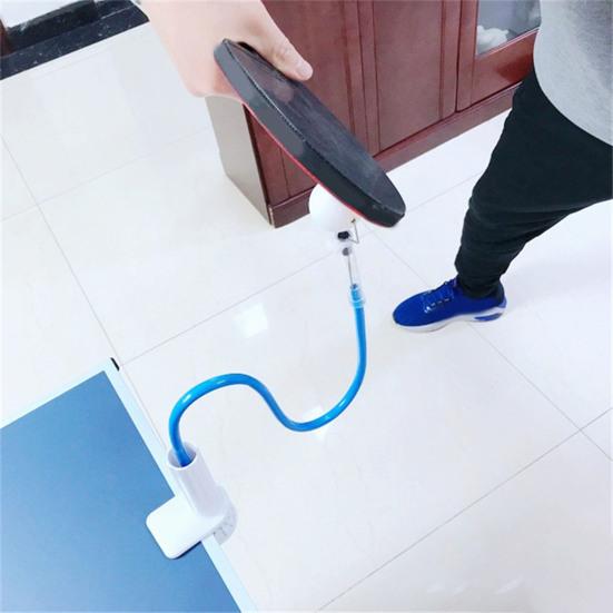 Тренажер для настольного тенниса Робот для тренировок в пинг-понг Автоматическое устройство для возврата мячей с настольным зажимом для практики пинг-понга