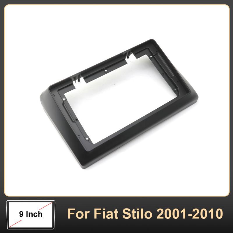 9 Inch Car Frame Fascia Adapter Canbus Box Decoder Android Radio Audio Dash Fitting Panel Kit For Fiat Stilo 2001-2010