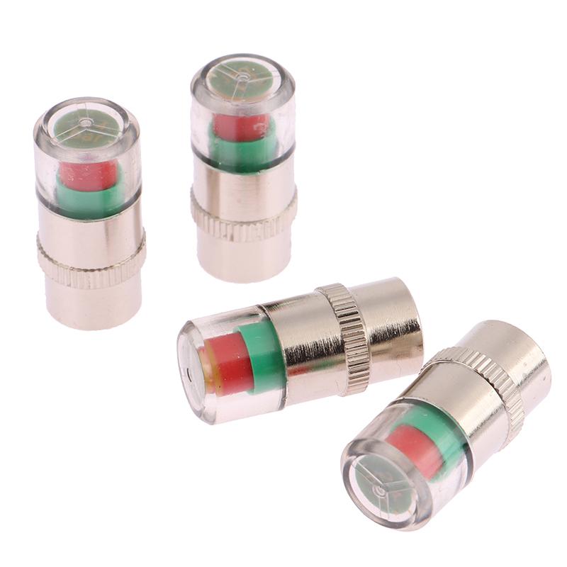 4 шт./компл. индикатор давления в шинах автомобиля, манометр для измерения давления в шинах, датчик контроля крышки клапана для внешнего обнаружения клапана