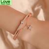 Bracelet For Women Fashion Five -Pointed Star -Encrusted Diamond Bracelet Alloy Full Diamond Bracelet Female Crystal Student