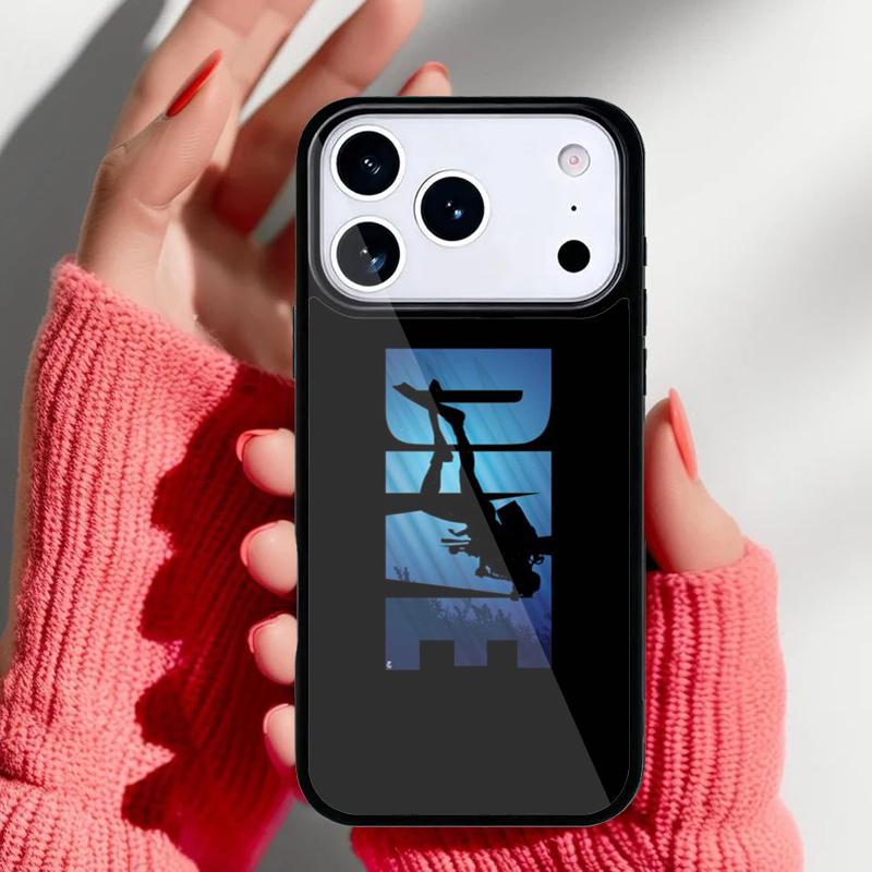 Scuba Diver Underwater Diving soft Phone Case for iPhone 17 Air 16e 15 14 13 Pro Max Back Cover for 12 11 Pro Coque