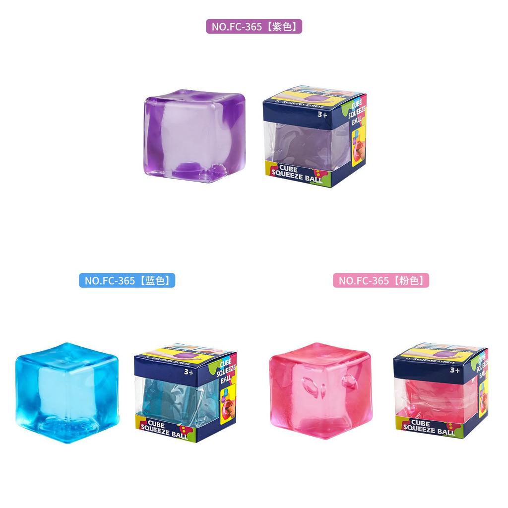 Kids Fidget Toy Silicone Rebound Block For Sensory Development And Stress Relief