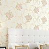 1Sheet Floral Printed Background Decoration Wall Sticker Home Decor Self Adhesive Living Room Non Woven Fabric Bedroom