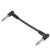 Audio Connector 15cm Effect Pedal Instrument Guitar Pedal Cable Patch Cable Connect Normal 2 Plugs