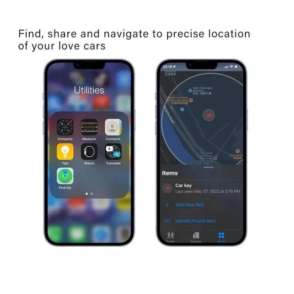 Мини OBD GPS-трекер с приложением Find My для Apple, GPS-локатор для автомобиля, противоугонное устройство слежения, бесплатное приложение для мониторинга