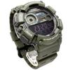 Casio Цифровые мужские часы WS-1500H-3BV с отображением данных о рыбалке и лунных данных, черный инвертированный ЖК-дисплей, армейский зеленый, модель для зарубежного рынка [параллельный импорт]