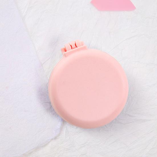 Yousheng Air Cushion Comb Cute Candy Color Portable Folding Comb with Mirror Gentle Massage for Tangle-Free Hair