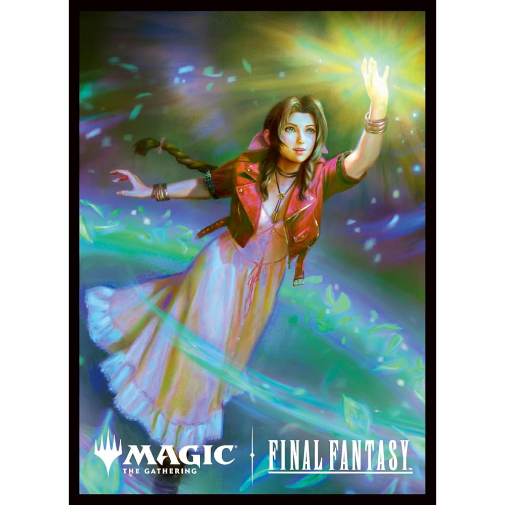 Ensky Magic: The Gathering Final Fantasy Player's Card Sleeves Last Ancient Species Aerith MFS-23