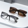 Square sunglasses for men, suitable for vacations, parties, and outdoor activities; sun-protective sunglasses for women