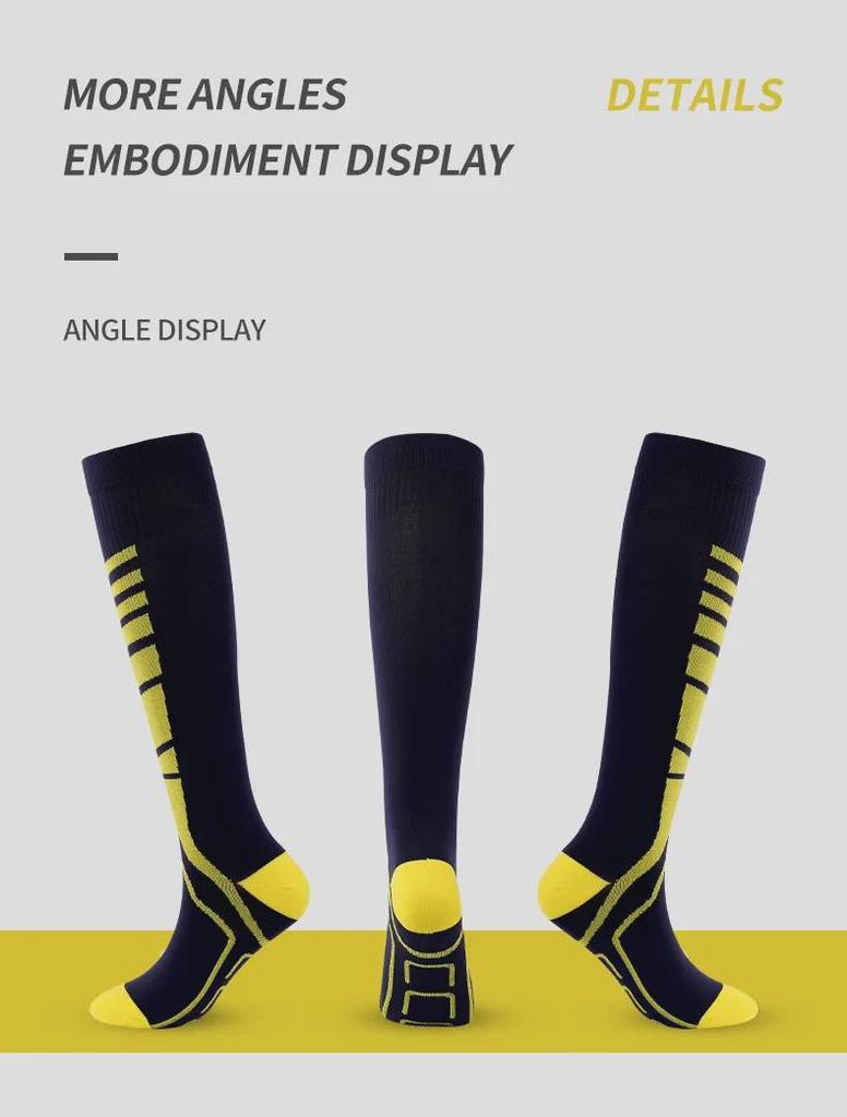 New Euro-American Elastic Sports Compression Socks
