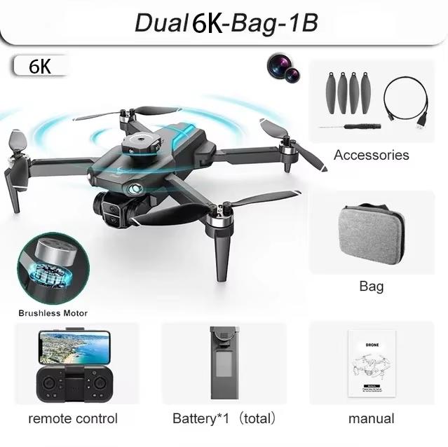 2026 New SG109 Max Mini Drone 8K Professional HD ESC Camera Brushless 5G WiFi GPS Folding 4-axis Anti-shake Obstacle Avoidance Quadcopter Toy Gift