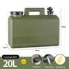 Car-Mounted Outdoor Camping Water Storage Tank with Faucet